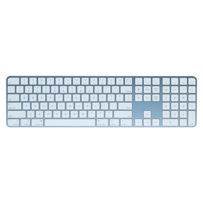 APPLE MAGIC KEYBOARD WITH TOUCH ID AND NUMERIC KEYPAD - BLUE - Scratch & Dent