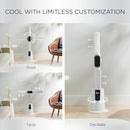SHARK TURBOBLADE BLADELESS TOWER FAN + HEAT, WHITE, TH205CO - WHITE - Like New