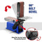 WORKPRO BELT DISC SANDER VERTICAL 4" X 36" 6" DISC SANDPAPERS W125074AE - BLUE - Like New