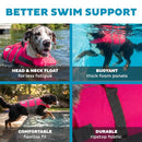 Outward Hound Granby Splash Dog Life Jacket, Life Vest, Pink, XL - Brand New
