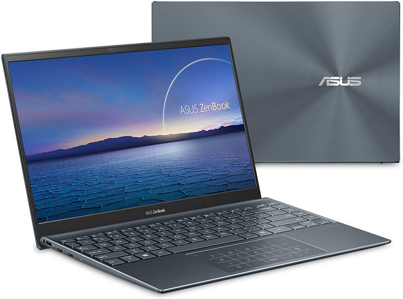 ASUS ZENBOOK 14" FHD I5-1035G1 8GB 512GB SSD UX425JA-EB51 - PINE GREY - Like New