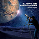 Astronomical Telescope 70mm Aperture 400mm AZ Mount Refracting Telescope - Brand New