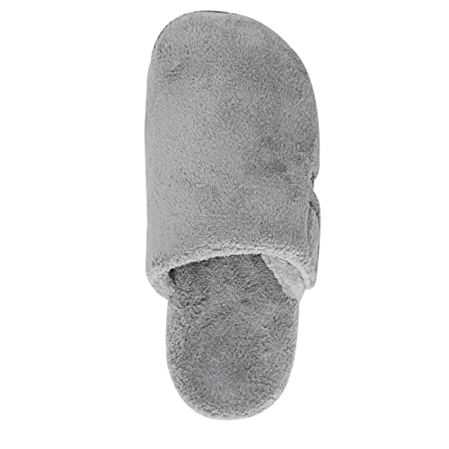 VIONIC WOMEN'S INDULGE GEMMA MULE SLIPPERS - LIGHT GRAY - Size 6 Like New