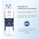 GLACIER FRESH Refrigerator Water Filter Compatible with W10295370A, EDR1RXD1 - Brand New