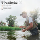 Dark Lightning Breathable Insulated Chest Waders, Perfect for 4 Seasons - Like New