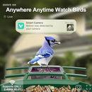 ONLYFLY BIRD FEEDER WITH CAMERA SOLAR POWERED SMART CAMERA BIRD FEEDER 2K - Like New