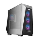 INWIN PRISM MID TOWER GAMING CHASSIS SUPPORTS ATX MINI-ITX 120MM FANS - BLACK - Like New