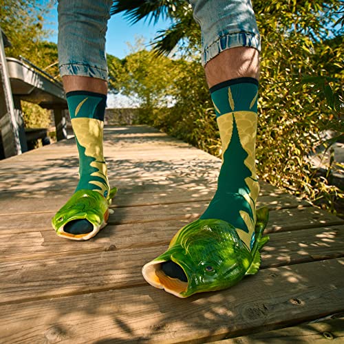 Coddies Fish Flip Flops | The Original Fish Slippers | Funny Gift, Unisex - Like New