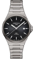 CERTINA MENS DS 7 GENT STD QUARTZ, 39MM, STEEL, QUARTZ, C0434104405100 - SILVER - Brand New