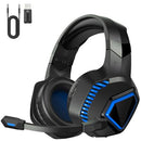 gmrpwnage Wireless Gaming Headset - PS5, PS4, Mac, Switch, PC - CAPTAIN-100-BLUE Like New