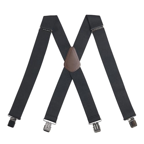 CARHARTT MEN'S RUGGED FLEX ELASTIC SUSPENDERS - BLACK - Like New