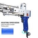 VEHIPA TUFTING GUN CUT PILE AND LOOP PILE 2 IN 1 ELECTRIC RUG GUN MACHINE BLUE - Like New