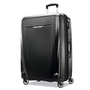 Samsonite Winfield 3 DLX Hardside Expandable Luggage with Spinners - Black - Like New