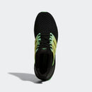 ADIDAS MEN'S ULTRABOOST 5.0 DNA CORE BLACK/CLOUD WHITE/BEAM GREEN SIZE 10 - Like New