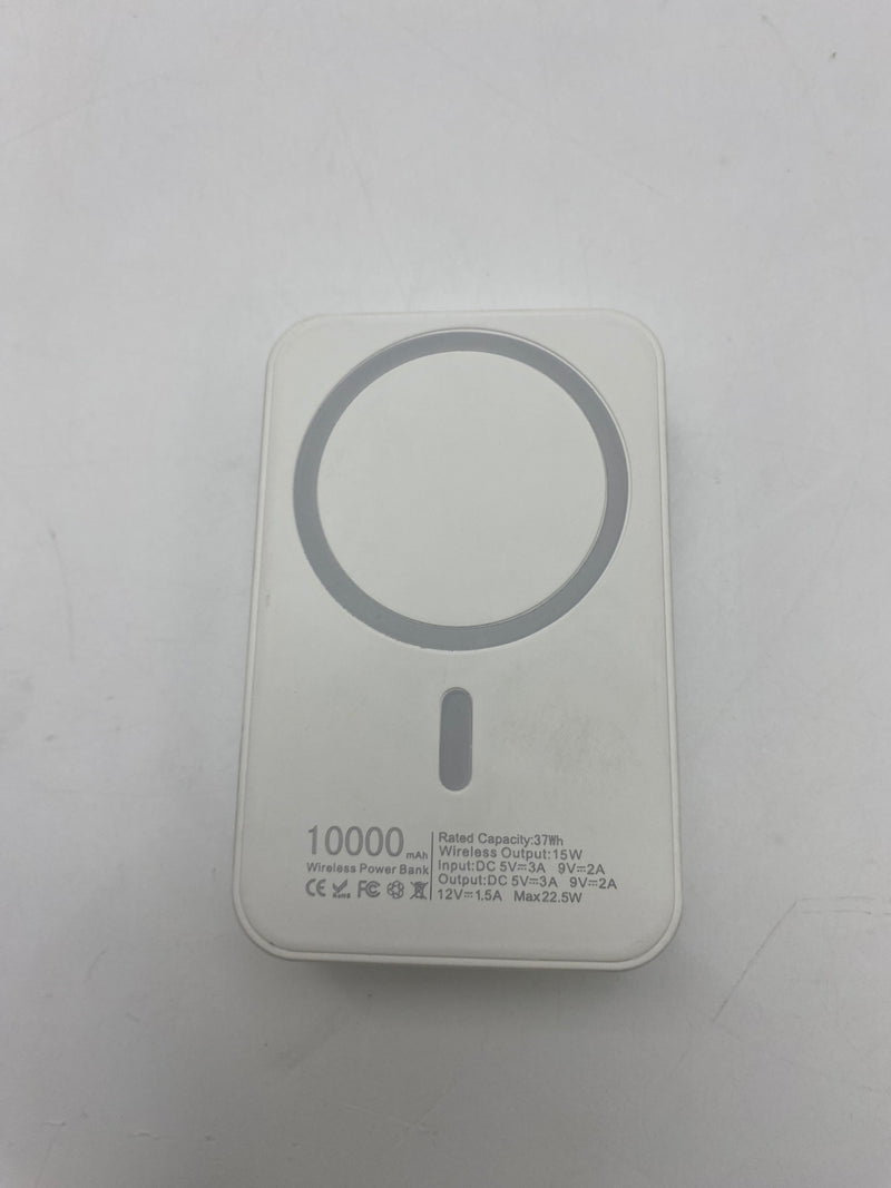 Wireless Power Bank 10000 mAh - white Like New