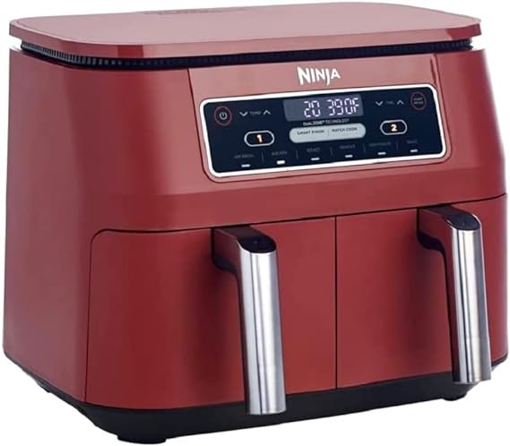 Ninja Foodi 6-in-1 8-qt. 2-Basket Air Fryer DZ250QCN - Red Like New