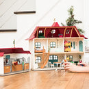 SCHLEICH HORSE CLUB - 192PC LAKESIDE HOUSE AND STABLE PLAYSET EQUESTRIAN TOY - Like New