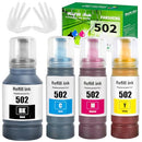 FANSHENG 502 Ink Refill Bottles Compatible with Epson 502 Ink Refill Bottles Like New