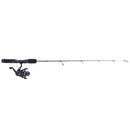 UGLY STIK ICE FISHING REEL AND SPINNING ROD COMBO - BLACK/RED - Brand New