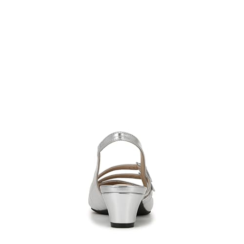 LIFESTRIDE WOMEN'S MONIQUE PUMP SIZE WOMEN 6 SILVER METALLIC - Like New