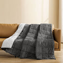 joybest Sherpa Fleece Weighted Blanket Adult Oeko-Tex Certified 15LBS 60x80 - Like New
