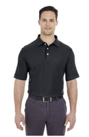 7510 UltraClub Men's Platinum Honeycomb Pique Polo New