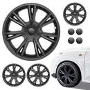 GLITERRA SPORT WHEEL COVERS TESLA MODEL Y 2019-2024 MATTE BLACK 4PACK - BLACK - Like New