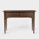 THRESHOLD DESIGNED WITH STUDIO MCGEE PALMA 46" ARCHED CONSOLE TABLE - DARK BROWN - Brand New
