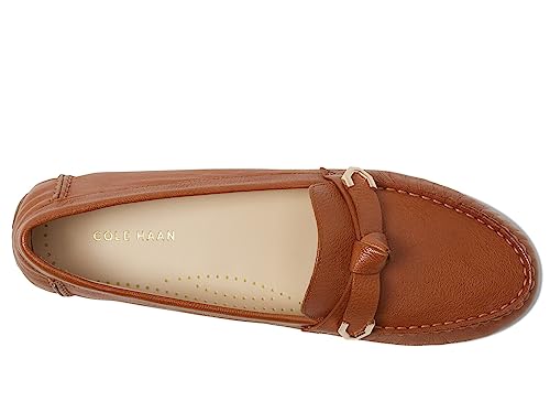 W25476 COLE HAAN WOMEN EVELYN BOW DRIVER LOAFER PECAN SIZE 10 - Like New
