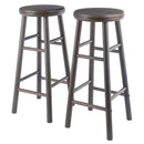 WINSOME SHELBY 2-PIECE SWIVEL BAR STOOLS, 30 IN 16732 - - Scratch & Dent
