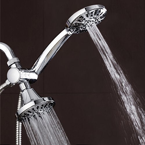 AquaDance Total Chrome Premium High Pressure 48-setting 3-Way Combo - Chrome - Like New
