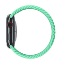APPLE WATCH BAND BRAIDED SOLO LOOP 41MM SIZE 8 - BRIGHT GREEN - Like New