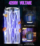 DORESS 4000V BUG ZAPPER, ELECTRIC FLYING INSECT TRAP LED LIGHT ABS HOUSING - Like New