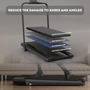 BIFANUO 2 IN 1 WALKING PAD UNDER DESK TREADMILL FOR HOME/OFFICE - Scratch & Dent