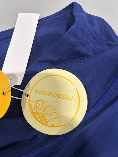 TOURNESOL WOMEN'S 2 PIECE SWIMWEAR - SIZE: WOMEN M - PURPLE - Like New