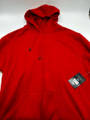 BLUE ICE PREMIUM CLOTHING PULLOVER HOODIE - SIZE: MEN 4XL - RED - Brand New