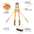 OLYMPIA TOOLS POWER GRIP BOLT CUTTER 24" 39-124 - YELLOW - Like New