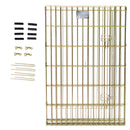 MIDWEST HOMES FOR PETS FOLDABLE METAL EXERCISE PEN PLAYPEN GOLD ZINC - GOLD - Like New