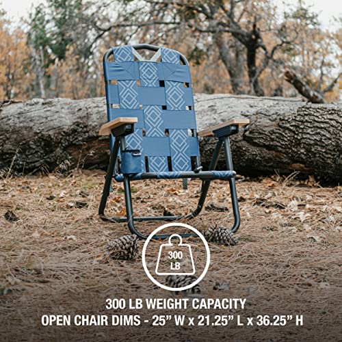 CLEVERMADE SEQUOIA FOLDING BACKPACK CHAIR 5 RECLINE POSITION SQCHR-4028-4129 - Brand New