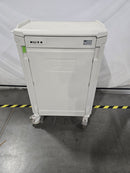 METRO FLEXLINE CO5-990B MEDICAL SUPPLY CART MEDICAL CRASH CART - WHITE/BLUE - Like New