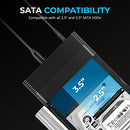SABRENT LAY FLAT NVME & SATA HDD/SSD DOCK USB-C 10GBPS MULTICOLOR DS-UFNC - Like New
