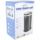 Ubbi Steel Diaper Pail Odor Locking No Special Bag 0828M9Q77 - Slate - Brand New