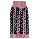 Pet Life Harmonious Weaved Heavy Cable-Knitted Designer Fall Pet Sweater - S - Like New