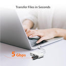 J5CREATE USB-C® TO HDMI™ & USB™ 3.0 WITH POWER DELIVERY CABLE - WHITE - Brand New