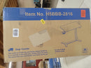 FLEXISPOT H5BBB-2816 ADJUSTABLE OVERBED BEDSIDE TABLE BLACK - BLACK - Like New