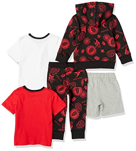 Amazon Essentials Disney | Marvel | Star Wars Boys Toddlers' Sets Pack of 5 - Like New