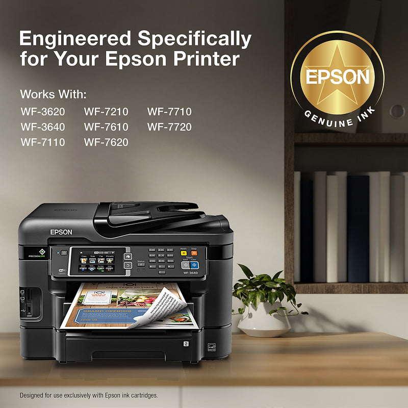 EPSON® 252 DURABRITE® ULTRA MAGENTA INK CARTRIDGE, T252320-S - Brand New