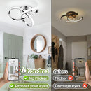 KONDRAS ACRYLIC MODERN HALLWAY LIGHT FOR CEILING 2400LM BRIGHT LED LIGHT FIXTURE - Like New