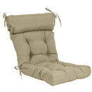 QILLOWAY Outdoor Rocking Chair Cushions Set of 4 B08D37Z4G9 - Beige - Like New