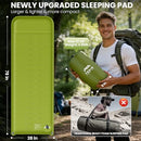 TEKIK SELF INFLATING SLEEPING PAD ULTRA-THICK MEMORY FOAM SLEEPING PAD A/YEL - Like New